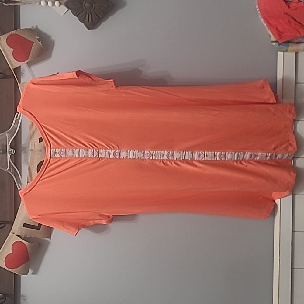 New  Matilda Jane Coral Detail Top